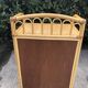Vintage rattan and bamboo chiffon