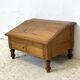 Vintage 1950s solid wood table writing desk