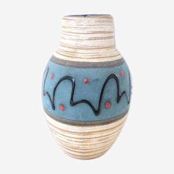 West Germany turquoise vase 1970