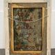 Modern painting art brut inspired by primitive