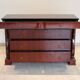 Commode “cols de cygnes” en acajou, style empire, XIXème.