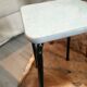 Tabouret Formica bleu