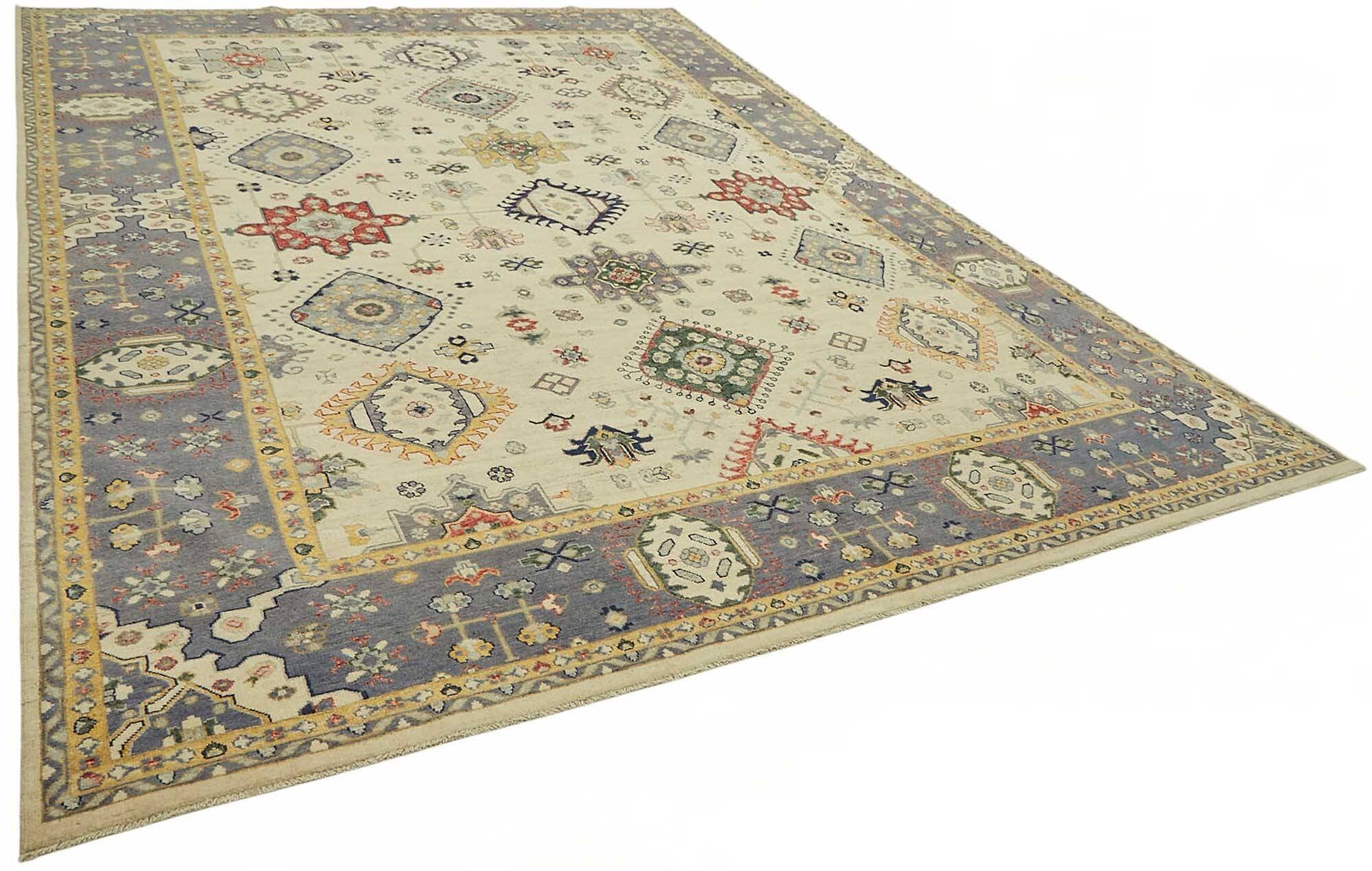 Turkish Handknotted Wool Oushak Rug 298 cm x 408 cm
