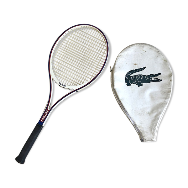 Raquette de tennis Lacoste vintage 80's | Selency