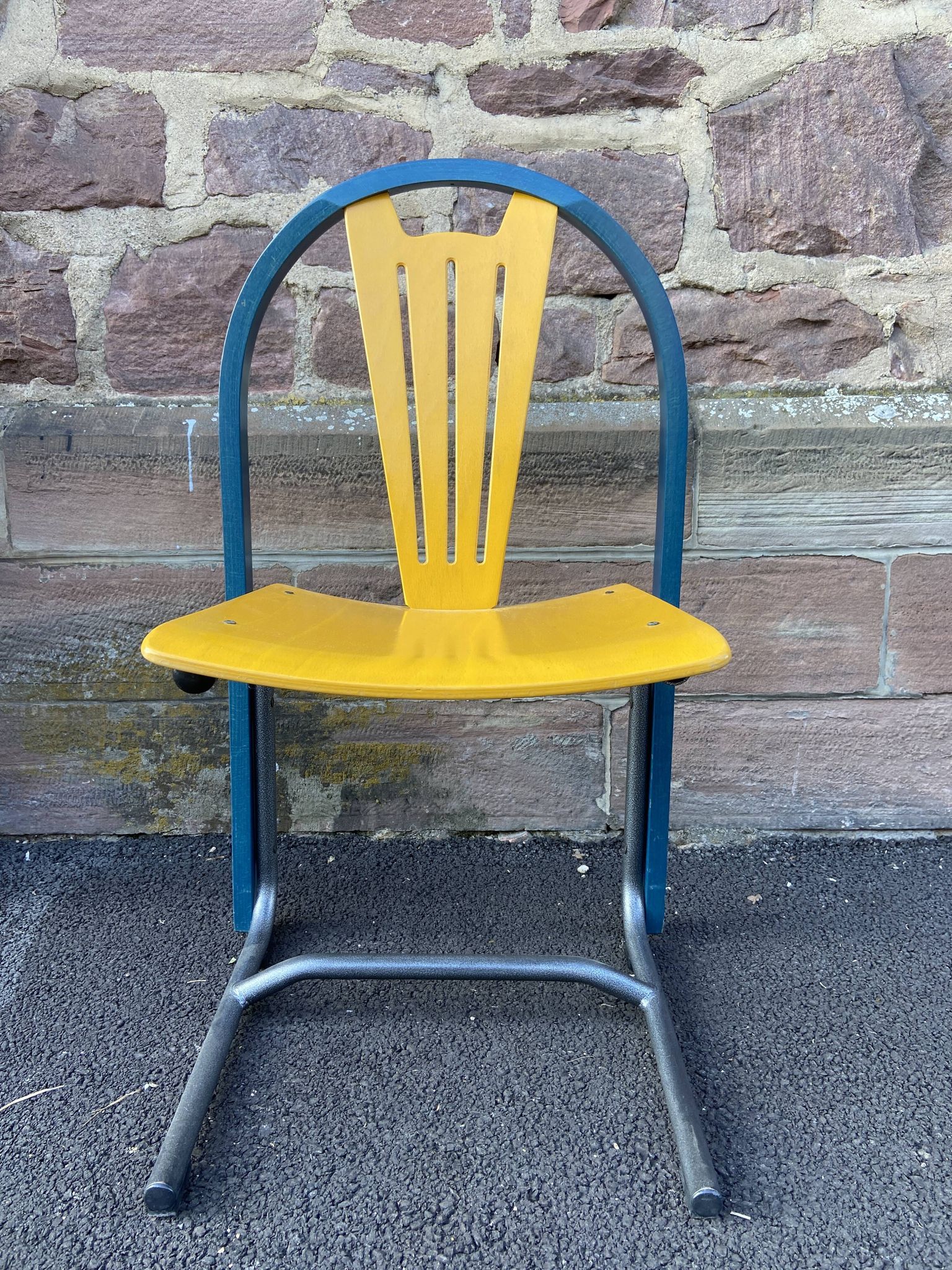 Set of 4 vintage chairs design lounge by Baumann, 1980-90s