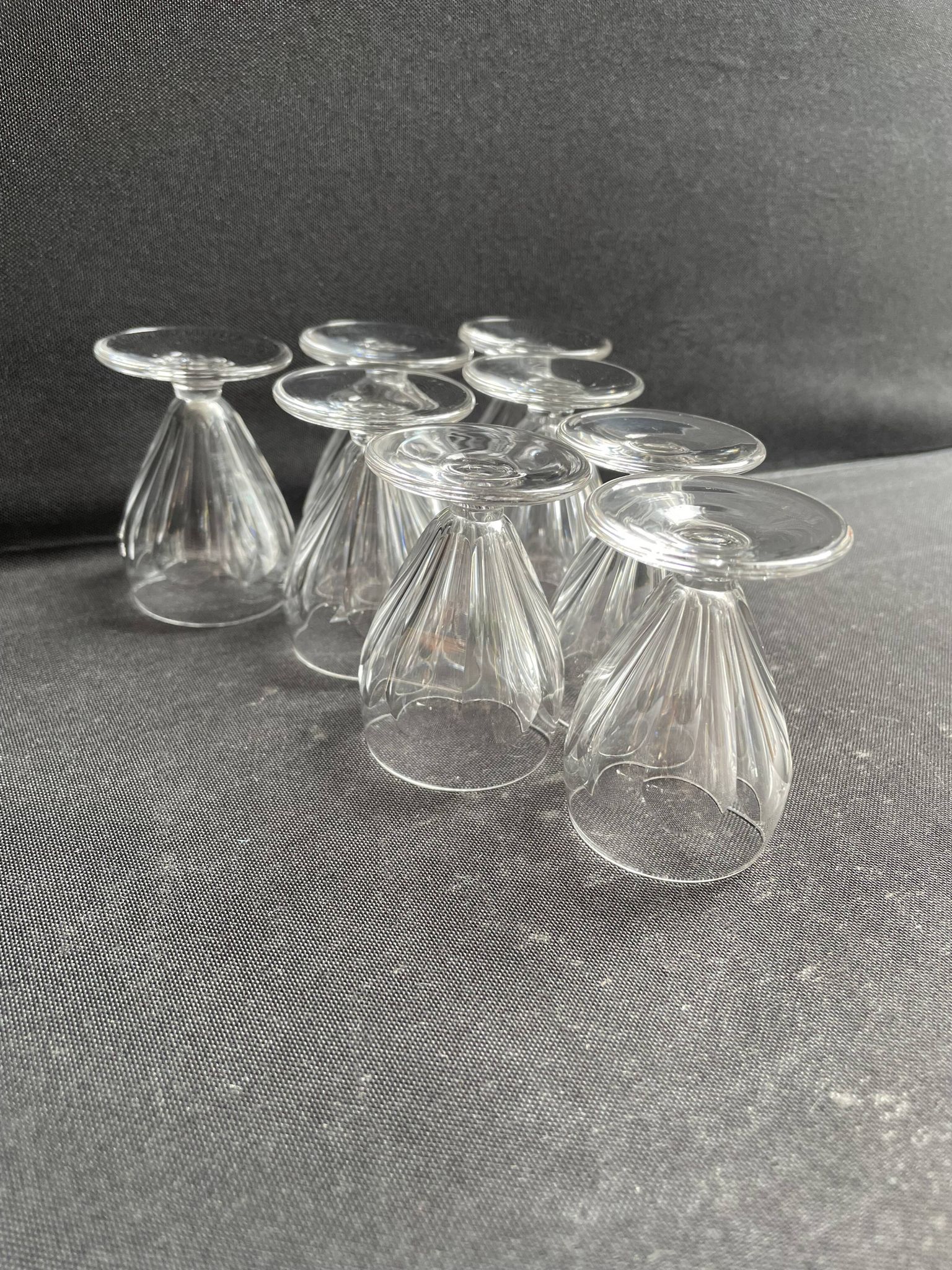 8 verres à liqueur Saint Louis Béarn