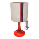 Red seventies lamp