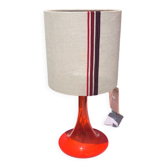 Red seventies lamp