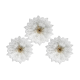 Set of 3 Amsterdam Palmetta, Italian Murano Glass Ceiling Light or Flush Mo