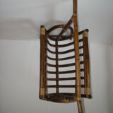 Bamboo magazine holder, rattan