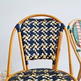 Rattan bistro chairs