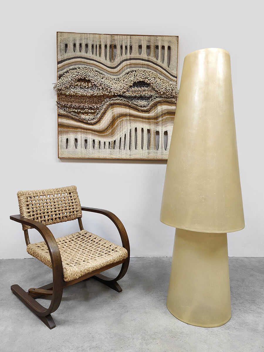 HKliving XL fiberglass floor lamp