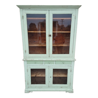 Old glazed sideboard