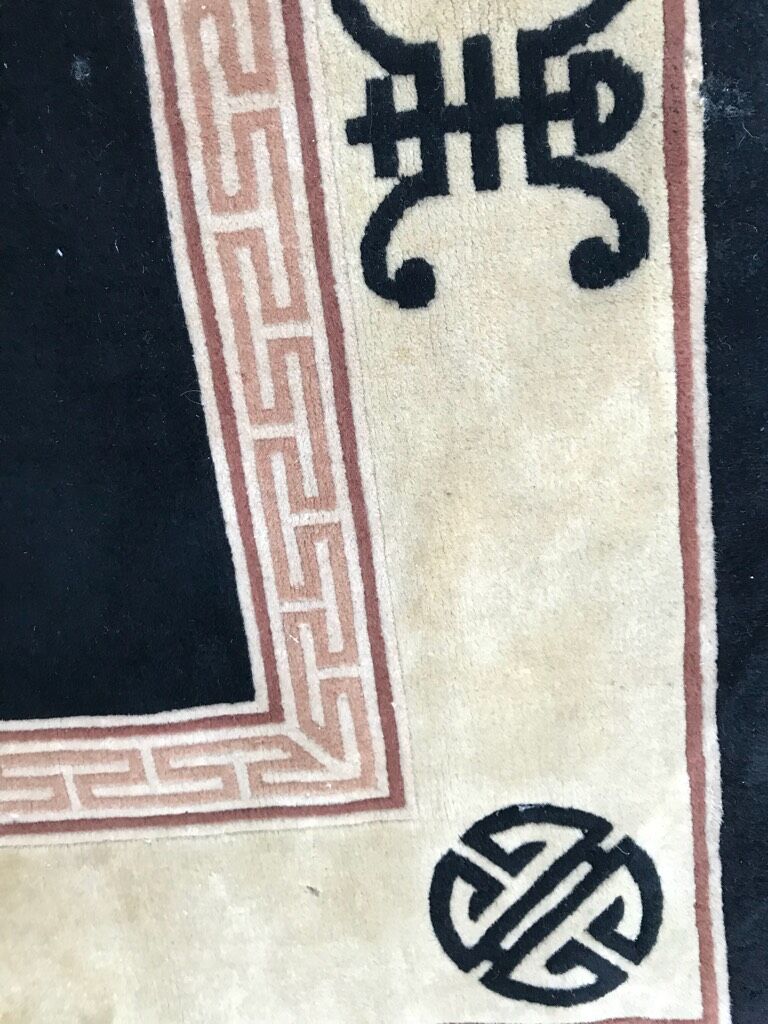 Old chinese carpet 120 x 192 cm