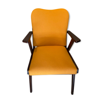 Fauteuil scandinave 50s en bois