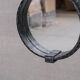 Brutalist French Mid-Century Wall Mirror