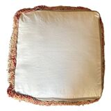 Moroccan wool pouf