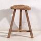Antique stool in wabi-sabi style (c.1900) #8