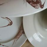 Volatile plates made of ancient earthenware