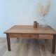 Table de ferme basse