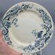 Lot 9 plate plates hb & cie earth of iron - sevigne 23 cm
