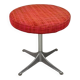 aluminium stool hocker by COR Germnany 1970,s