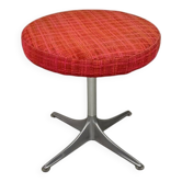 aluminium stool hocker by COR Germnany 1970,s