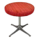 aluminium stool hocker by COR Germnany 1970,s