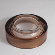 Rare modern glass bowl from the mid-century by Kaj Franck for Nuutajärvi Notsjö.