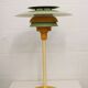 Lampe de bureau danoise verte et jaune par Lyskaer - Modèle 2252