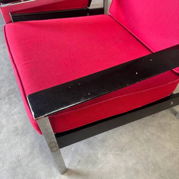 Set of vintage lounge chairs, 1960s Dutch design