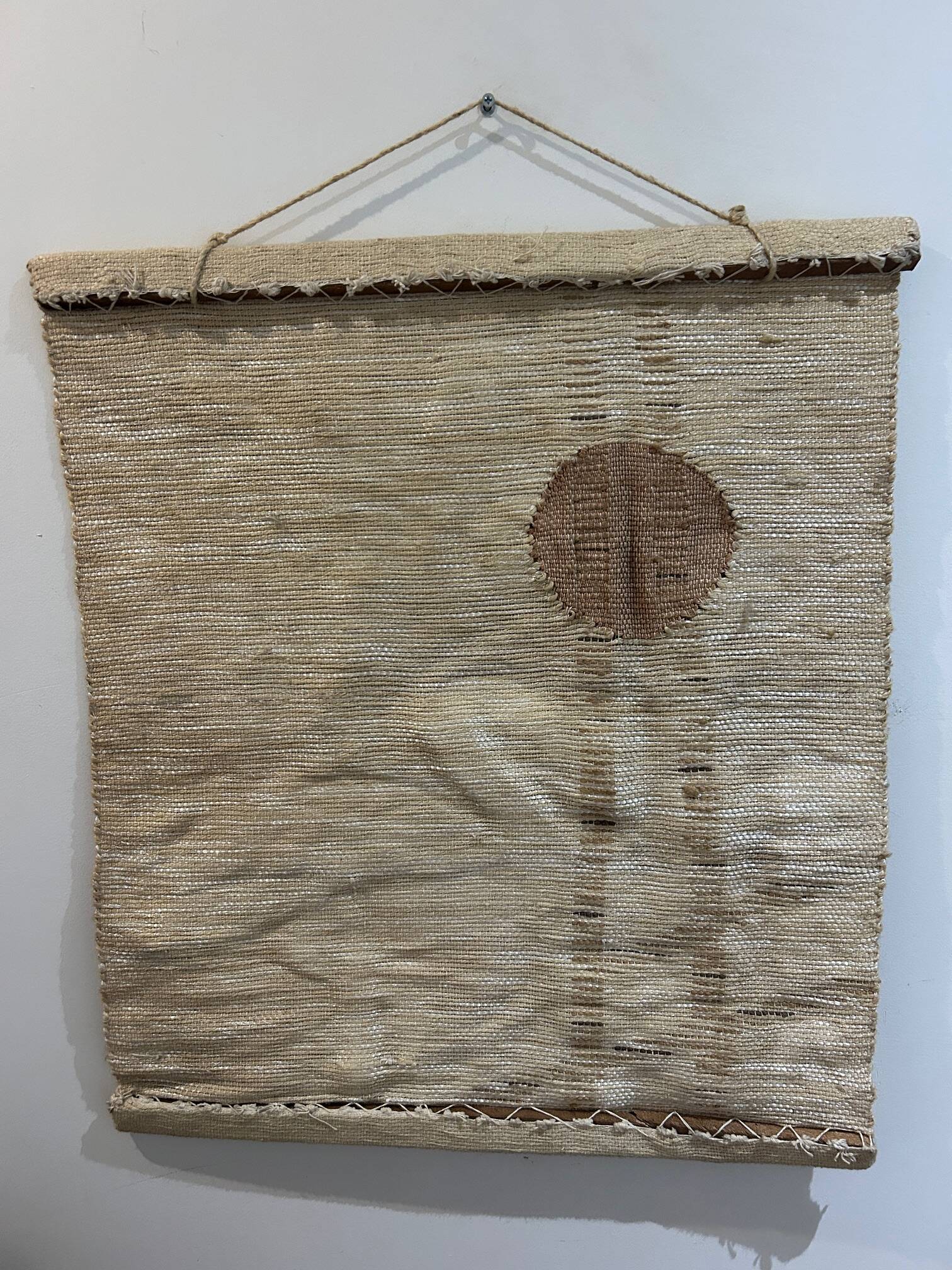 1970s tapestry in wool and silk