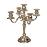 Chandelier 5 silver metal lights