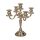 Chandelier 5 silver metal lights