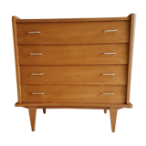Commode vintage pieds compas