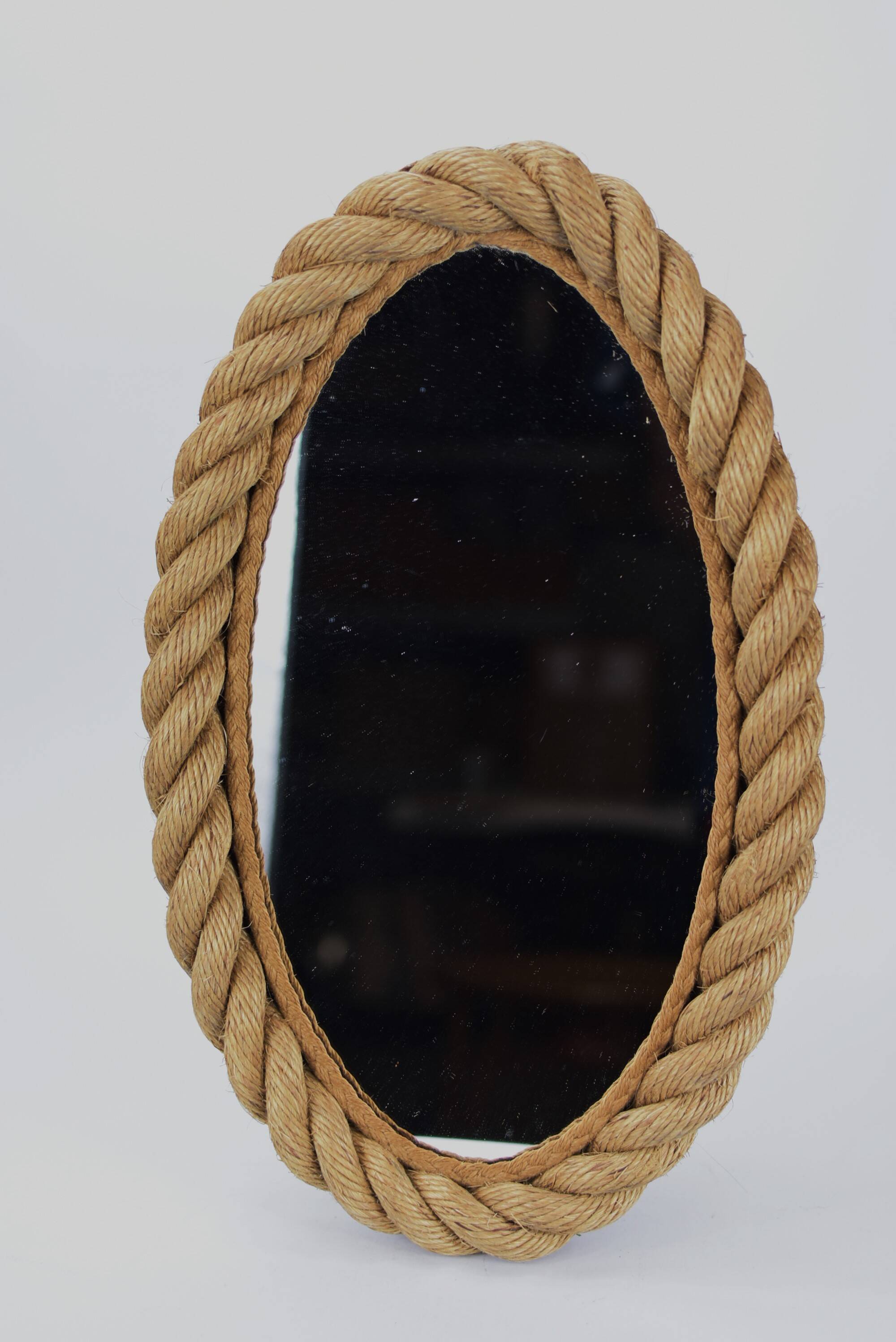 Audoux et Minet oval rope mirror