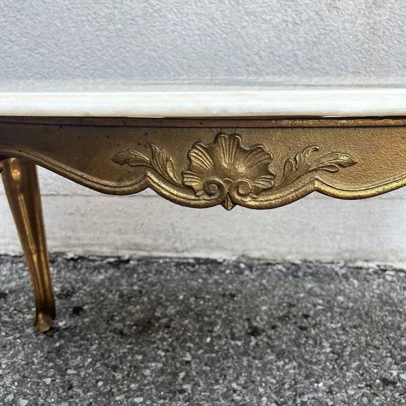 Oval Louis XV coffee table