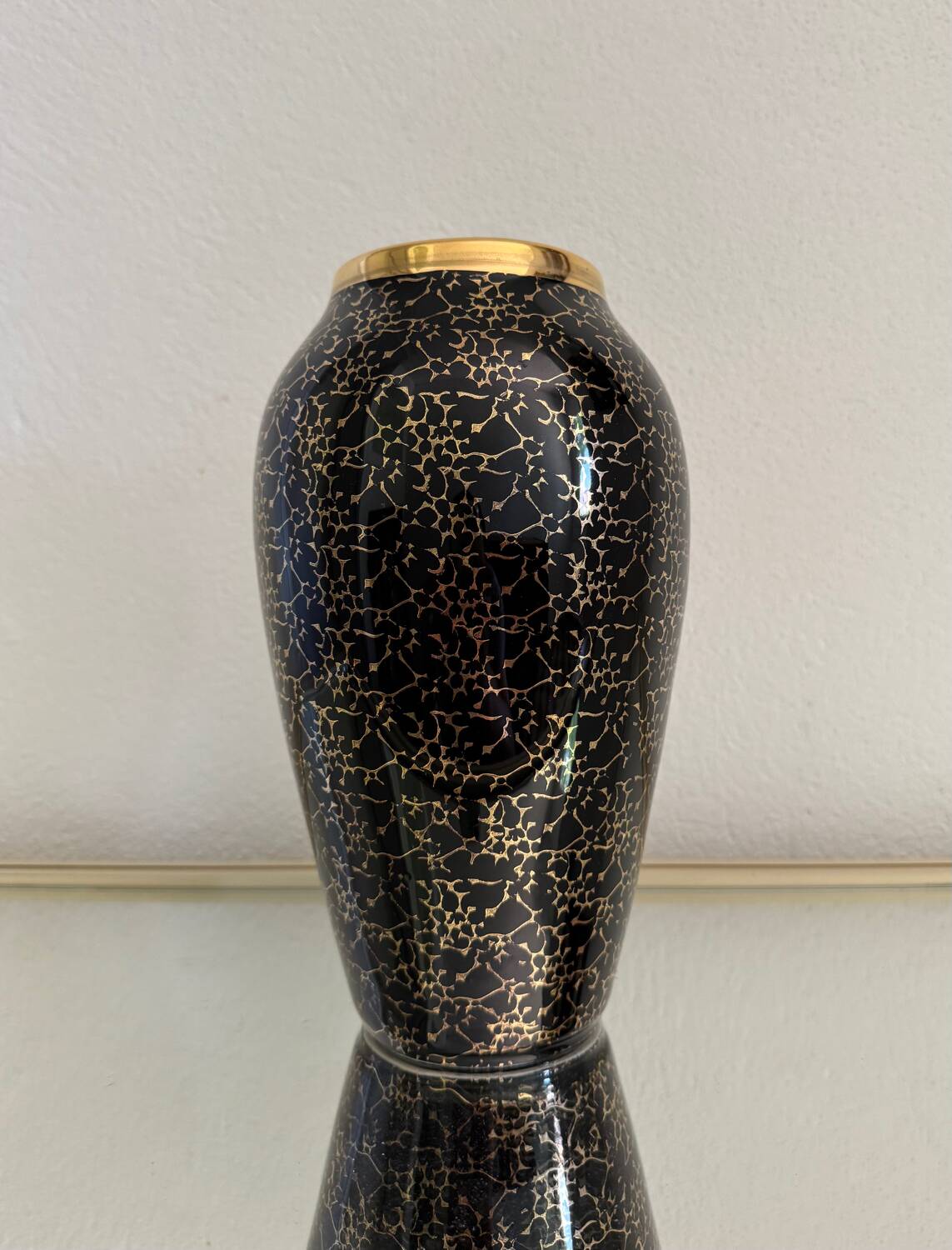 Vase porcelaine polonaise années 70