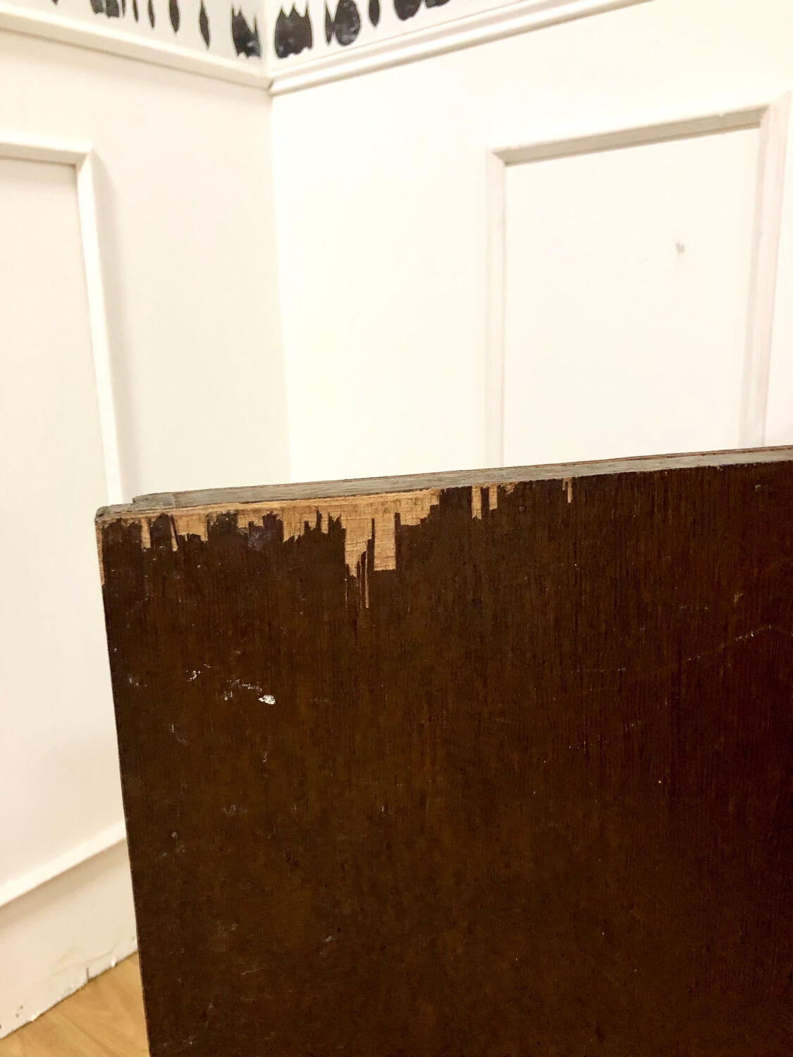 Vintage rattan sideboard