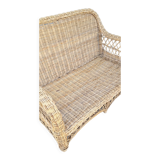 Rattan and wicker sofa 1960