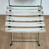 Folding garden chairs