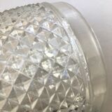 Transparent diamond tip walking glasses