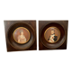Two miniatures Napoleon and josephine
