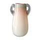 Vase colored glass pink