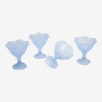 Set of 4 vintage ice cups