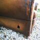 Leather club chair
