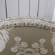 Paravent 4 volets style louis XVI tissu aux motifs floraux