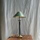 Vintage green and gold table lamp H60 D30