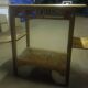 Low table with shutters, circa 1900, Nancy school