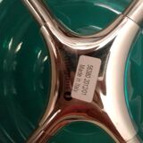 Blue polymer plastic chair Calligaris